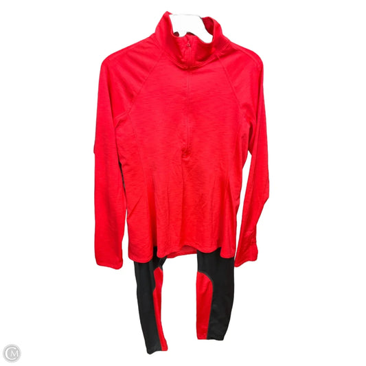 Athletic Pants 2pc By Under Armour In Grey & Pink, Size: L