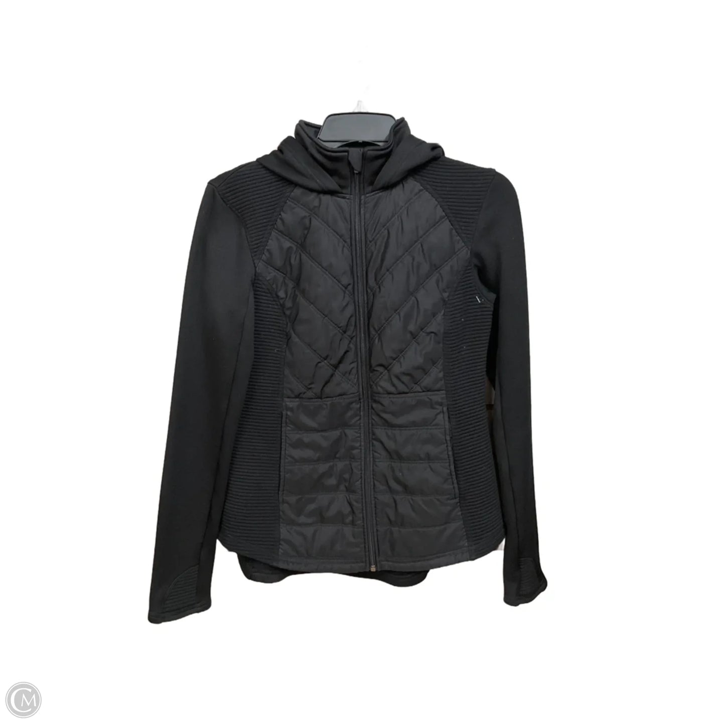 Athletic Jacket By Tek Gear In Black, Size: S