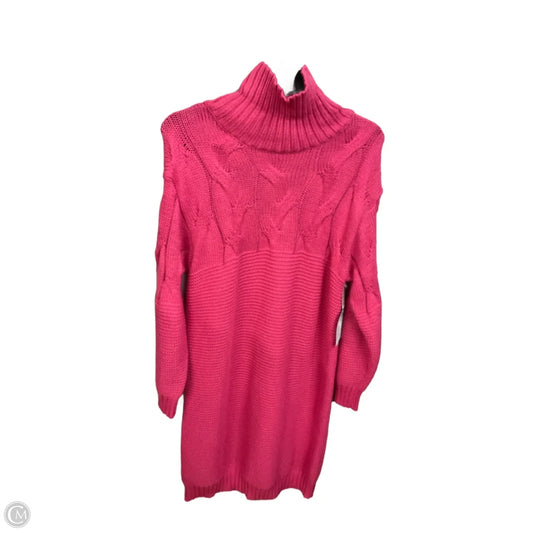 Dress Sweater By Clothes Mentor In Pink, Size: S