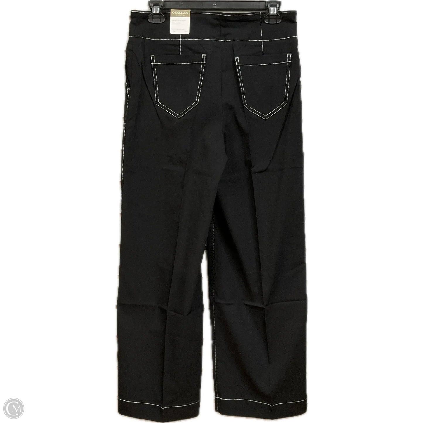 Pants Wide Leg By Chicos In Black, Size: 4
