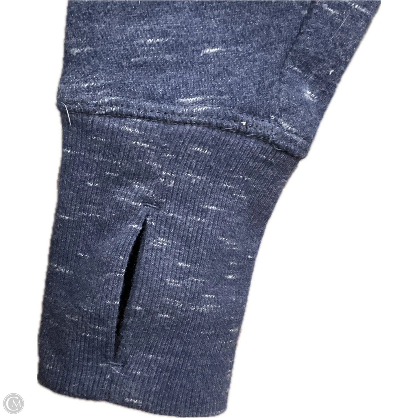 Athletic Sweatshirt Crewneck By Tek Gear In Navy, Size: S