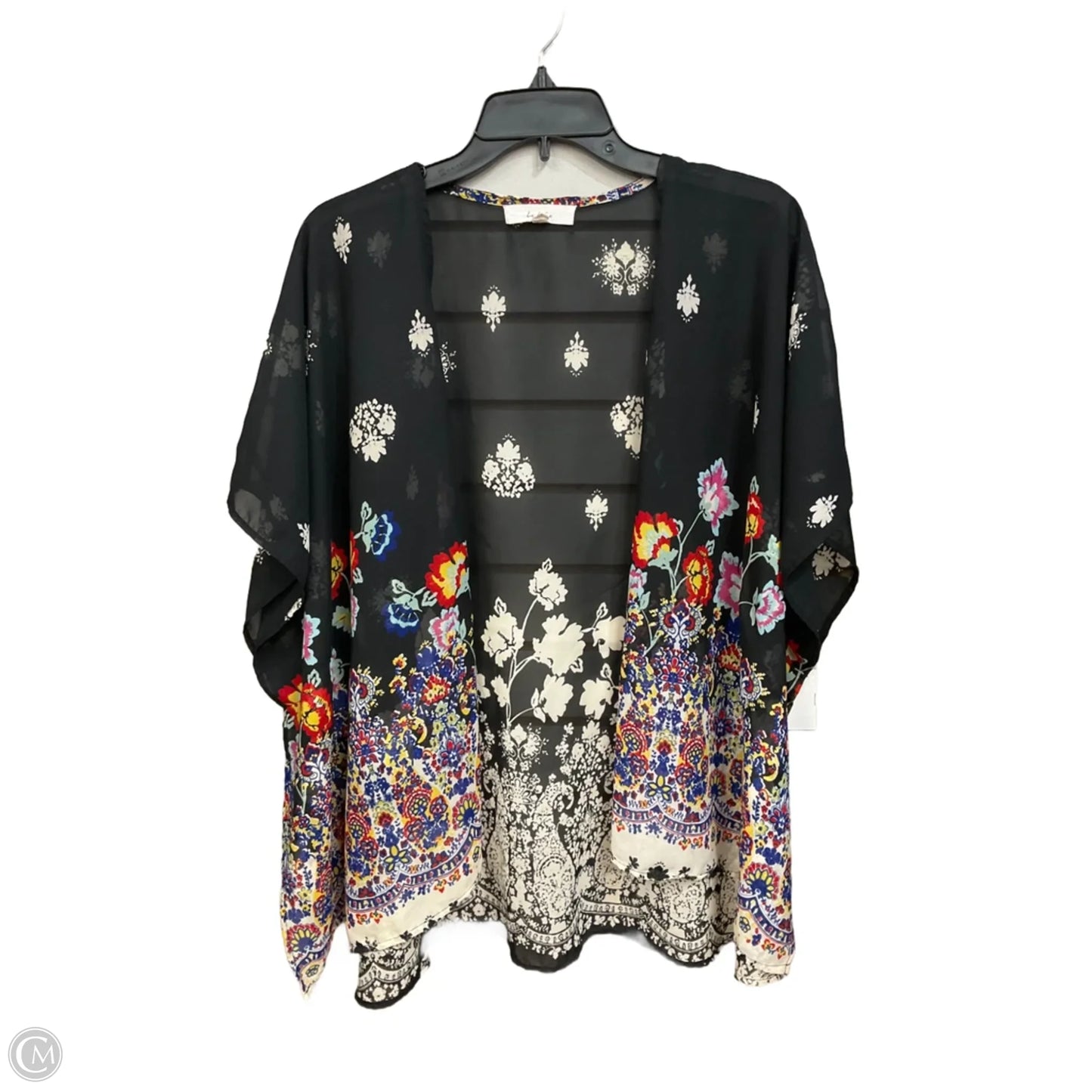 Kimono By Love Tree In Floral Print, Size: L