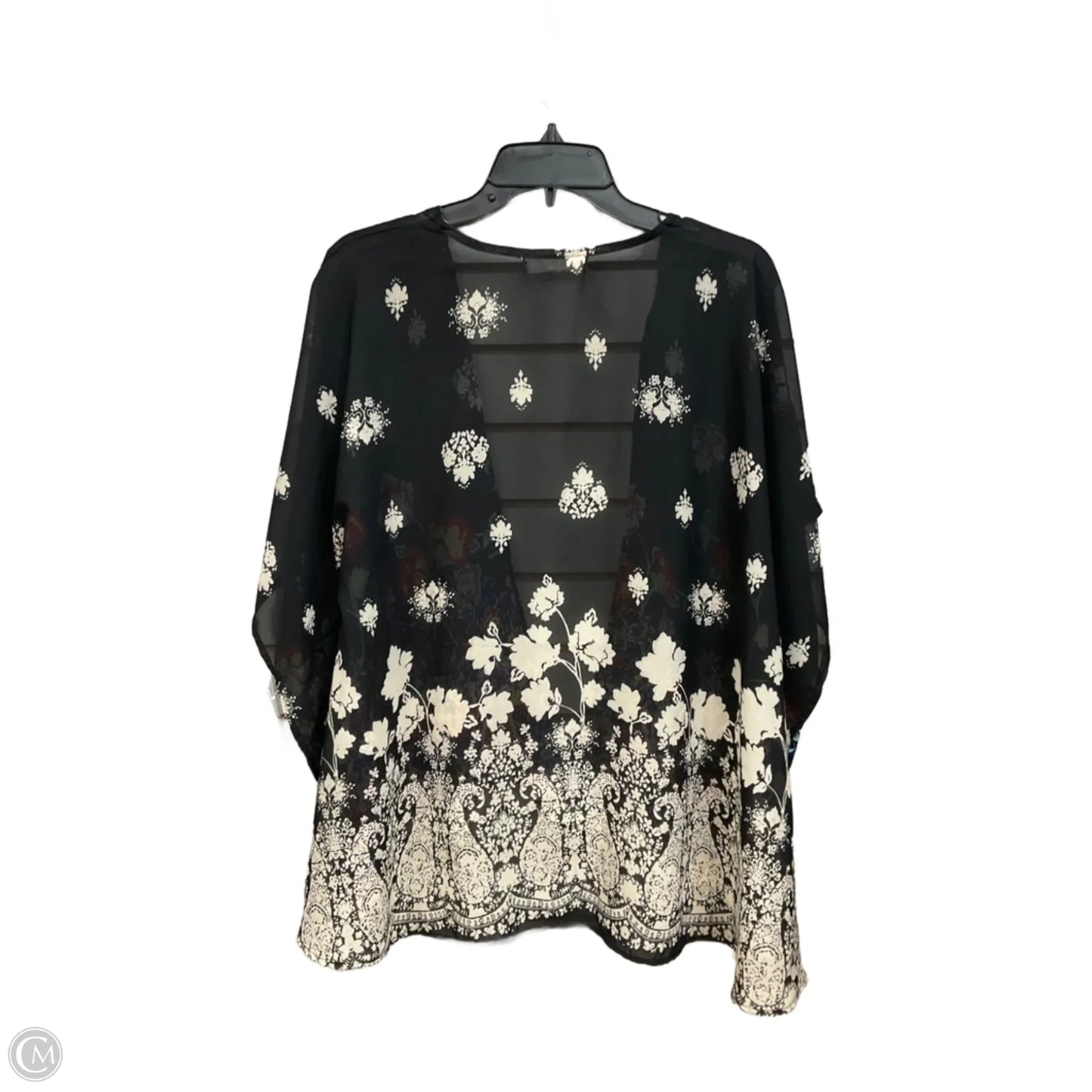 Kimono By Love Tree In Floral Print, Size: L