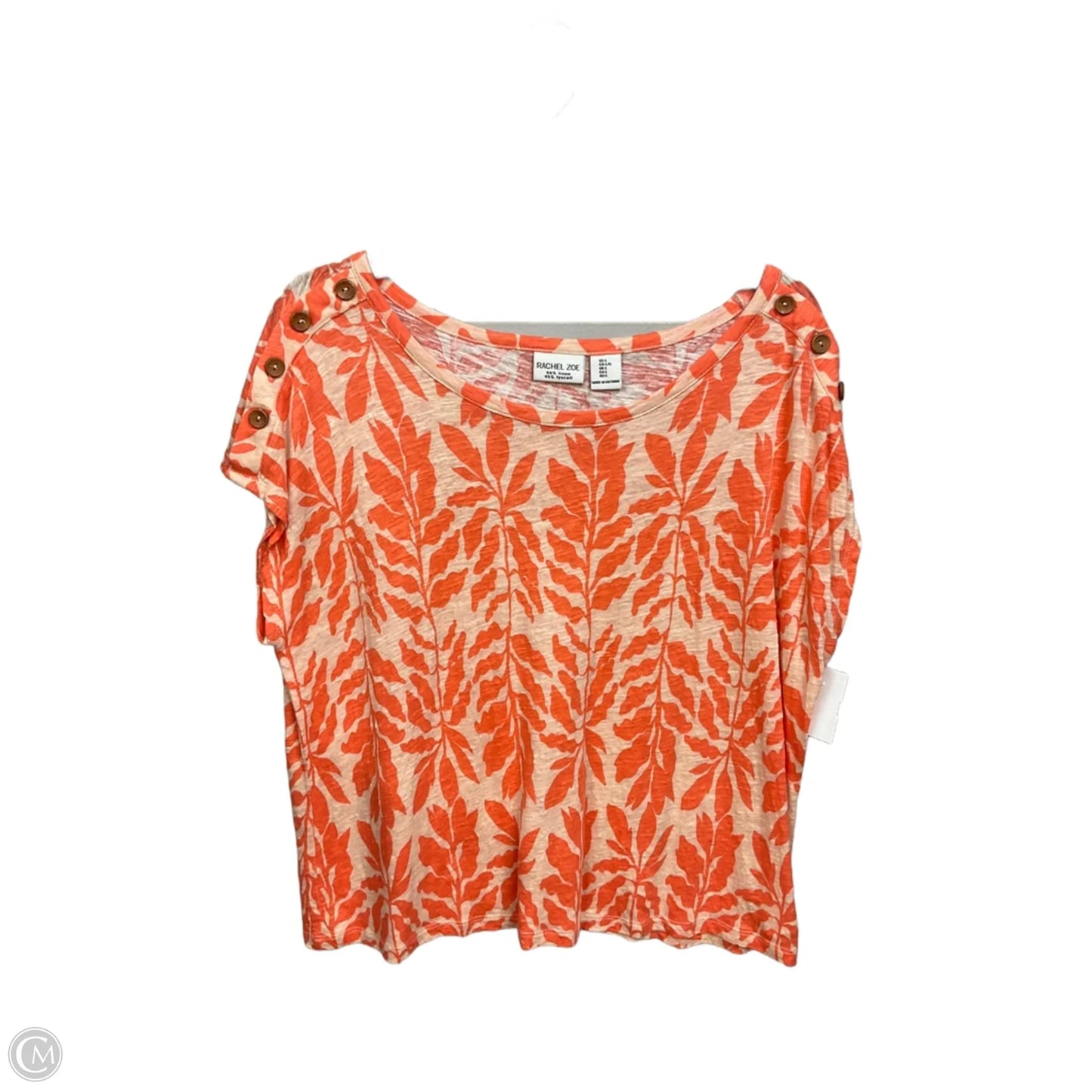 Top Sleeveless By Rachel Zoe In Orange, Size: L