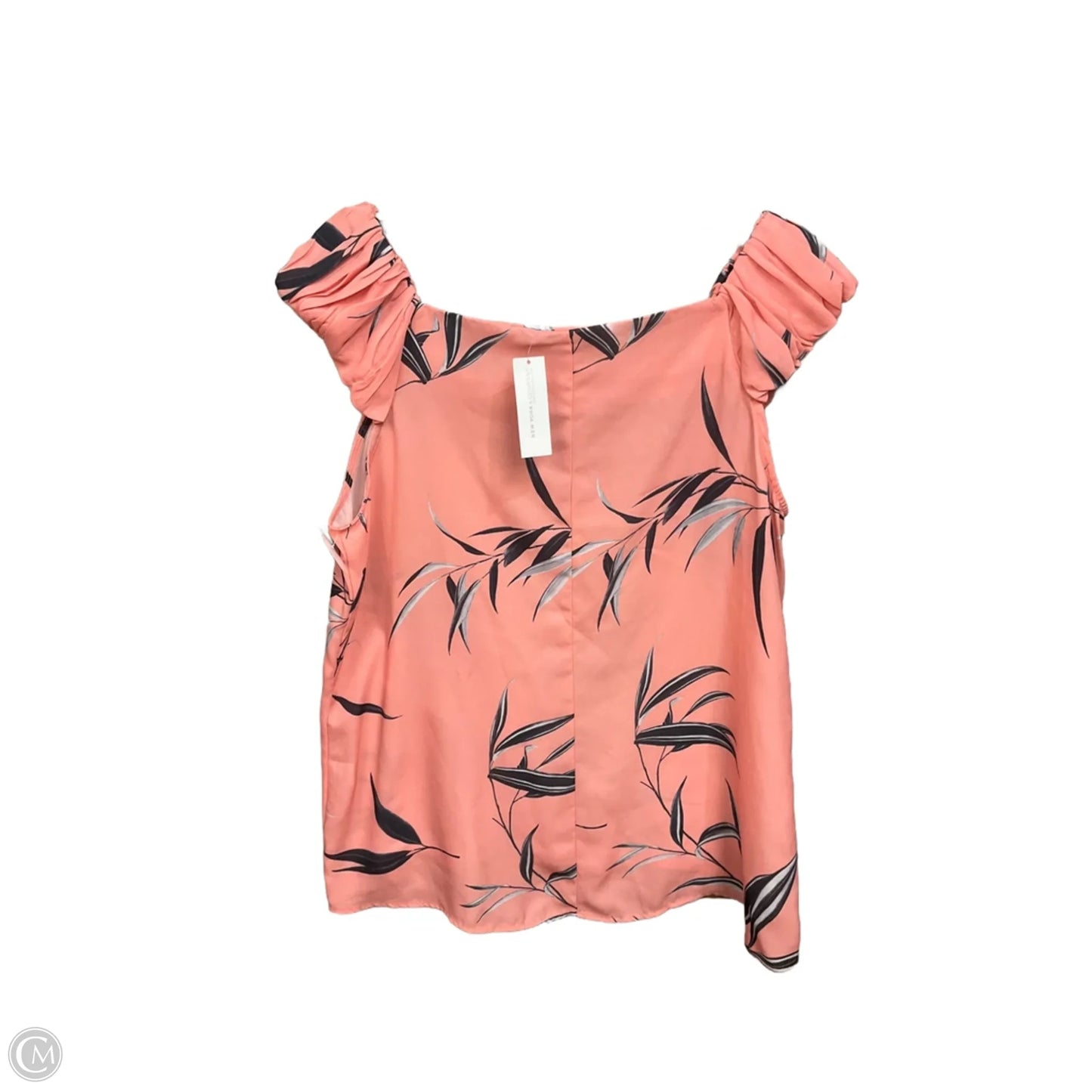 Top Sleeveless By Sweet Pea In Tropical Print, Size: M