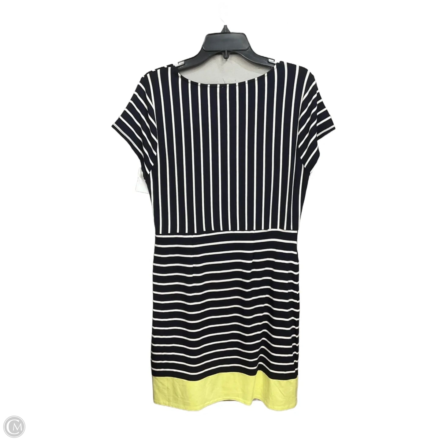 Dress Casual Short By Cremieux In Striped Pattern, Size: L
