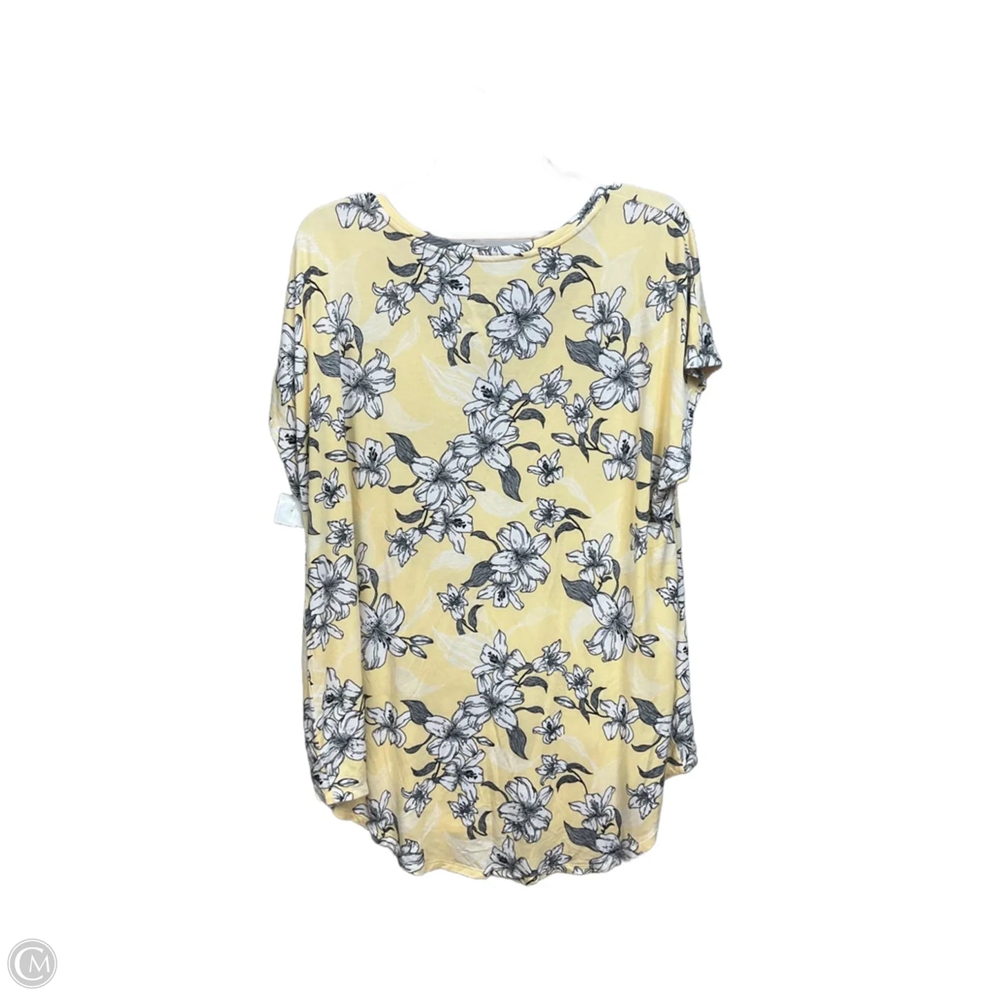 Top Sleeveless By Maurices In Floral Print, Size: 1x