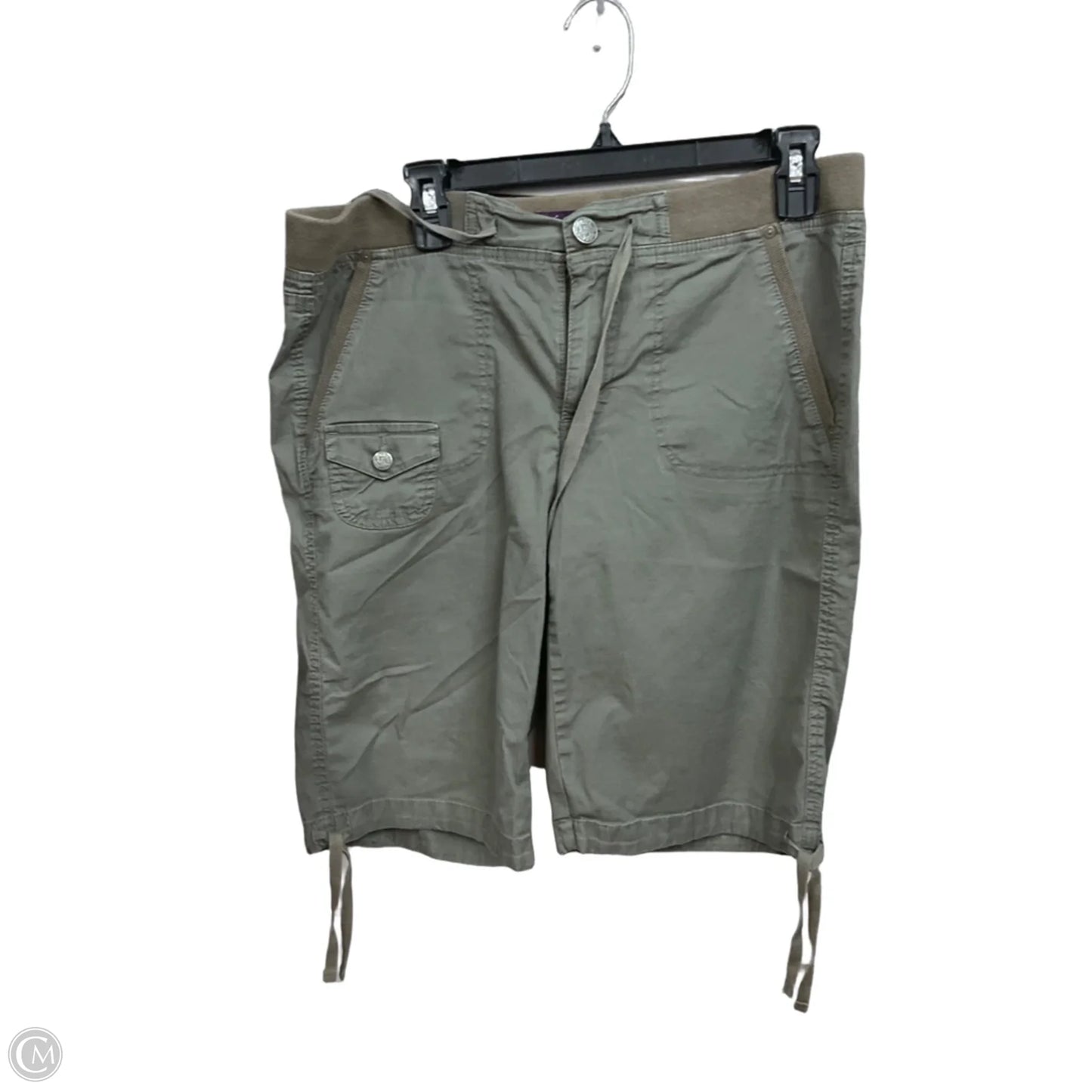 Shorts By Gloria Vanderbilt In Green, Size: 8
