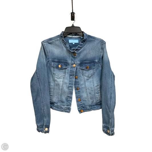 Jacket Denim By Draper James In Blue Denim, Size: M