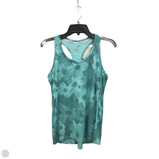 Athletic Tank Top By Nike Apparel In Green, Size: M