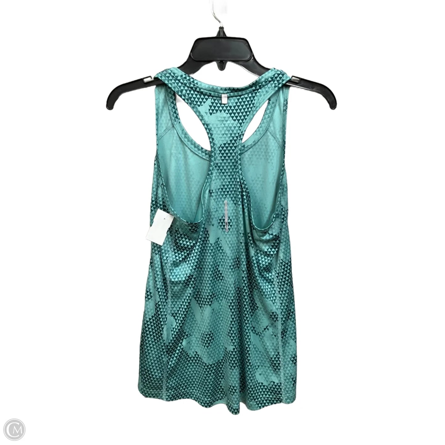 Athletic Tank Top By Nike Apparel In Green, Size: M