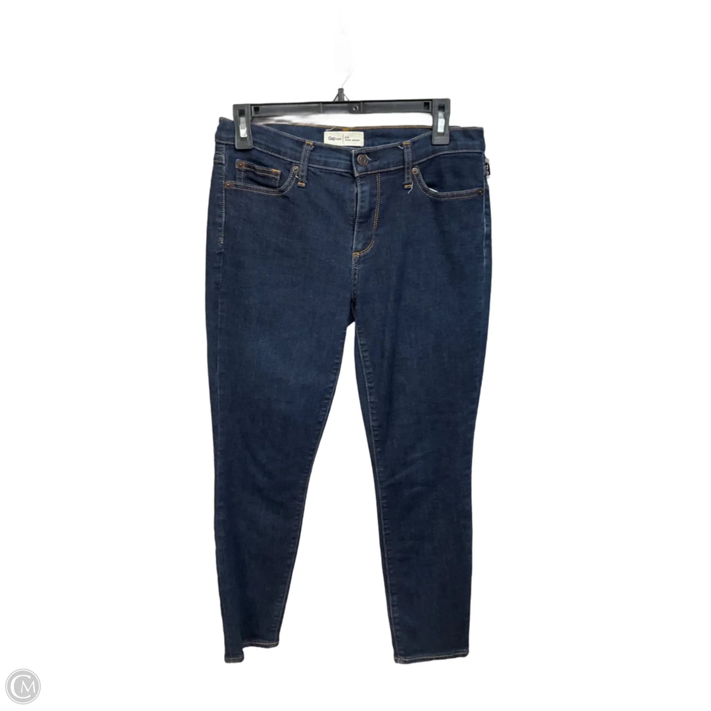 Jeans Skinny By Gap In Blue Denim, Size: 4