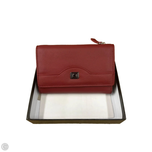 Wallet Leather By Clothes Mentor, Size: Small