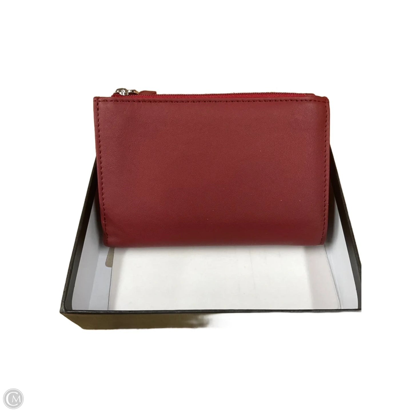 Wallet Leather By Clothes Mentor, Size: Small