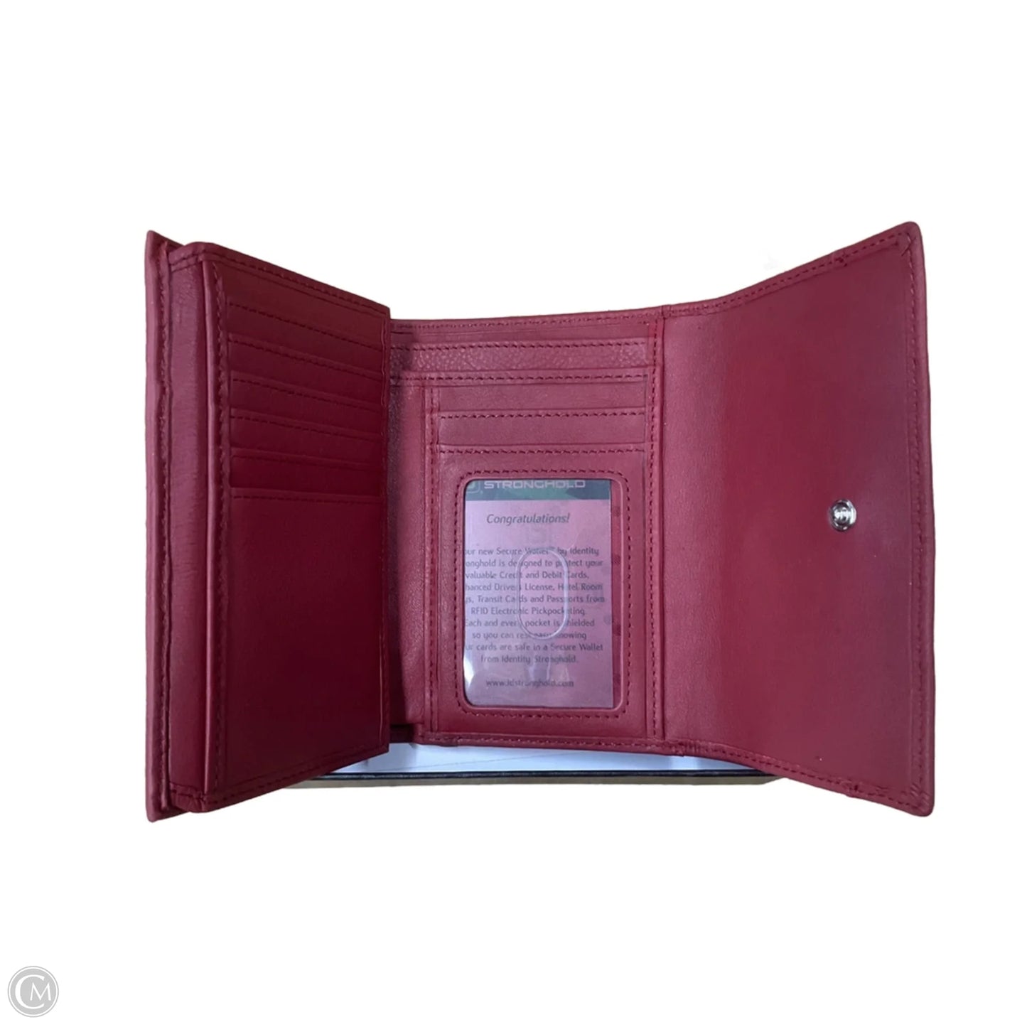 Wallet Leather By Clothes Mentor, Size: Small