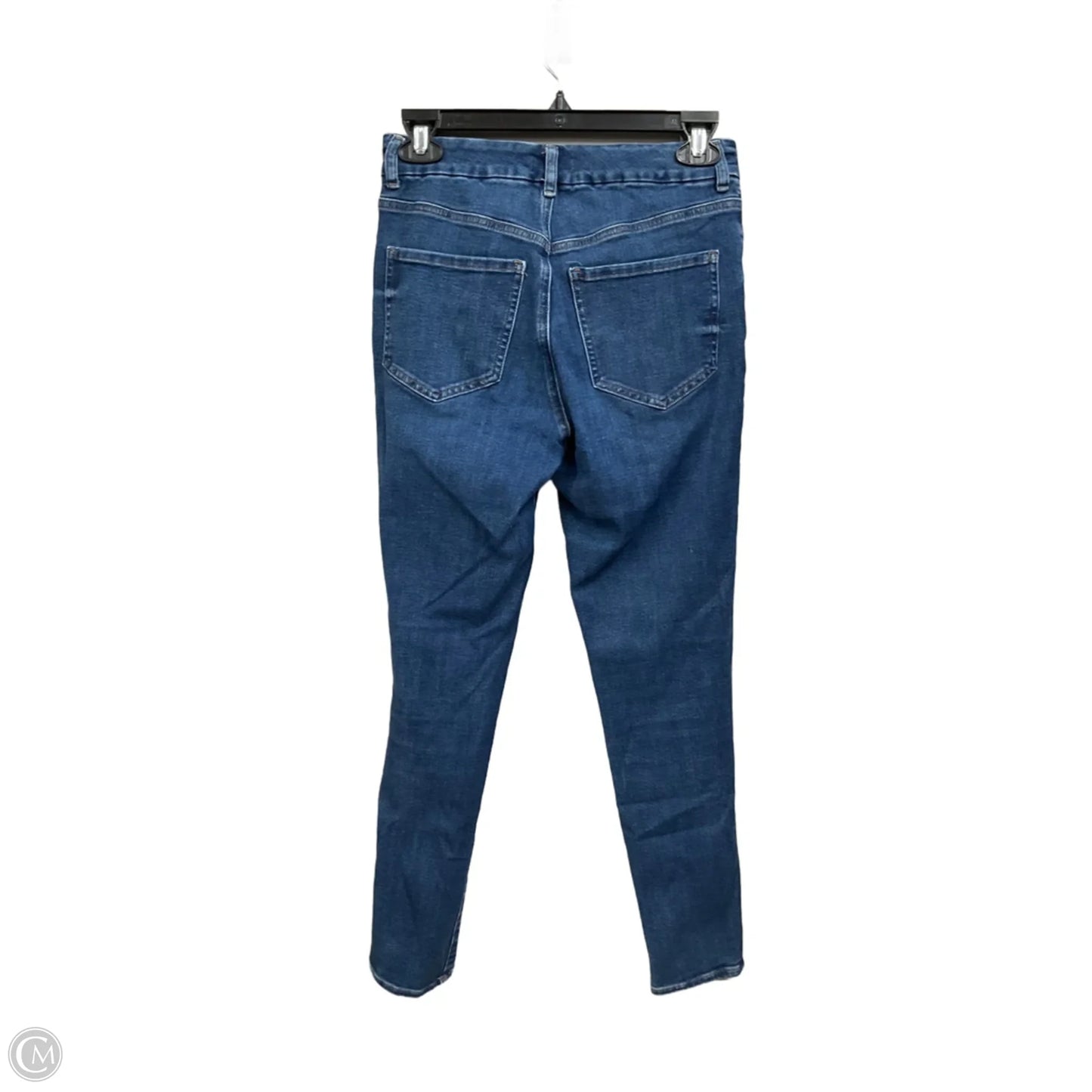 Jeans Skinny By Express In Blue Denim, Size: 4