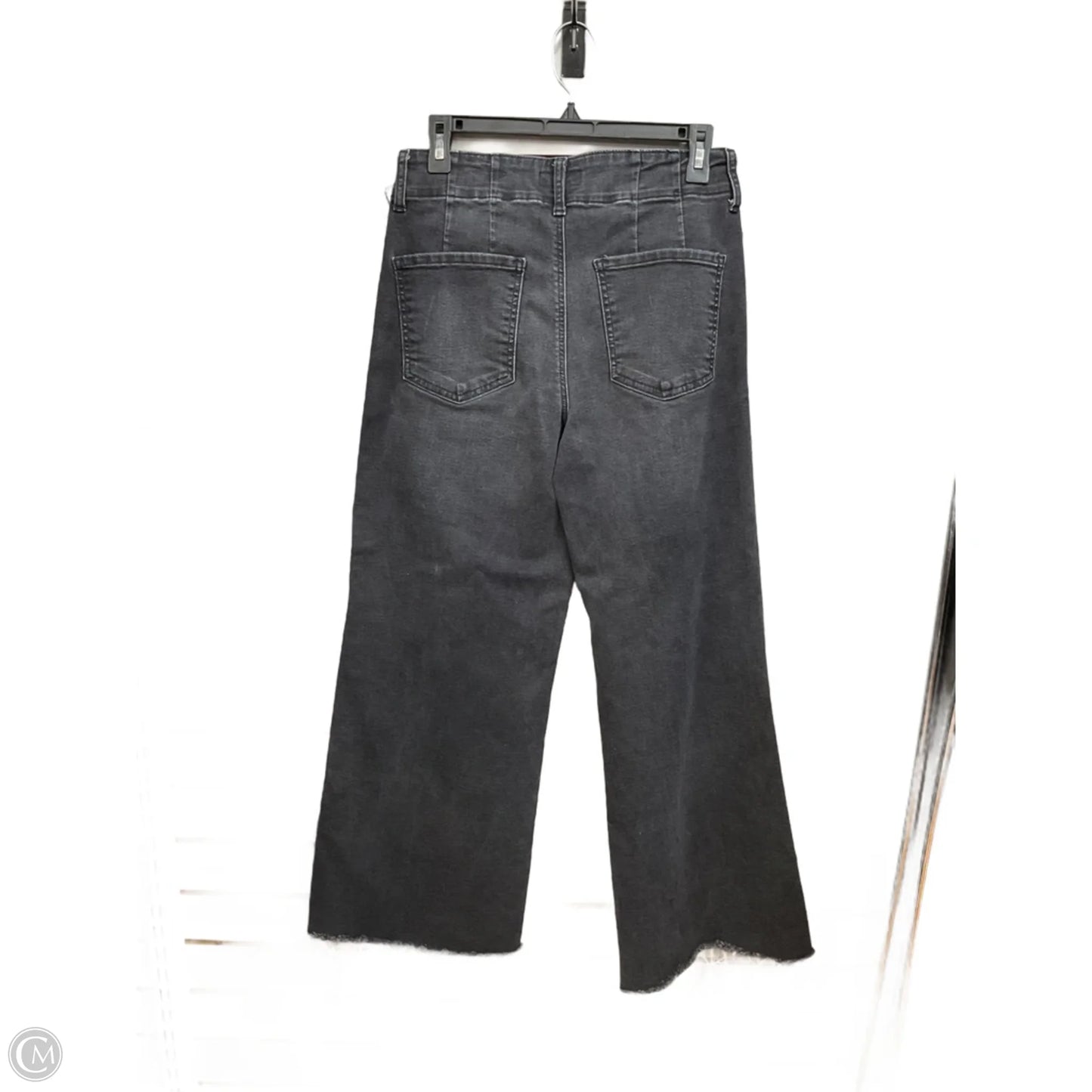 Pants Wide Leg By Kut In Black Denim, Size: 4