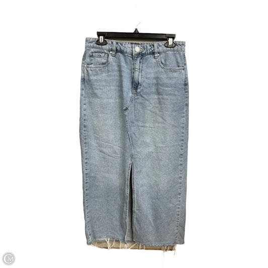 Skirt Maxi By Kut In Blue Denim, Size: 4