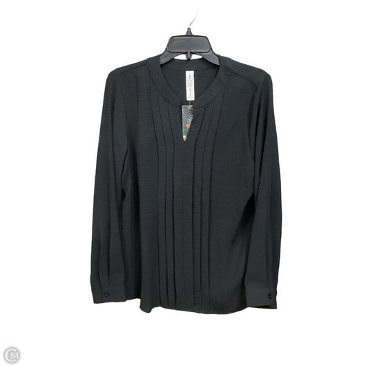 Blouse Long Sleeve By Blooming Jelly In Black, Size: L