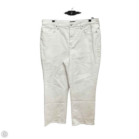 Pants Other By Clothes Mentor In White Denim, Size: 14