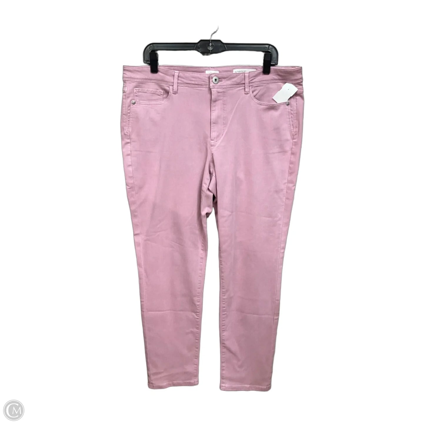 Jeans Skinny By J. Jill In Purple Denim, Size: 14