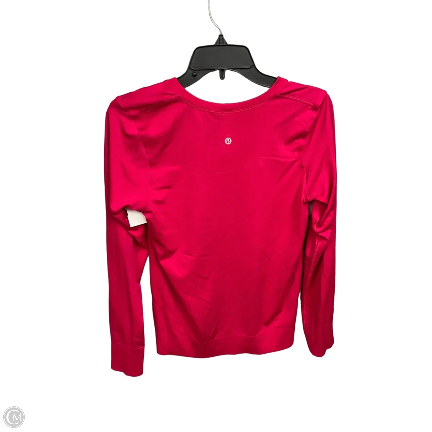 Athletic Top Long Sleeve Crewneck By Lululemon In Pink, Size: S