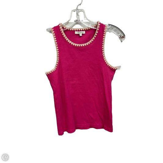 Top Sleeveless By Z Supply In Pink & Tan, Size: Xs