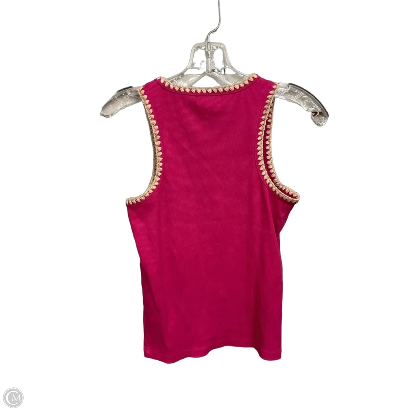Top Sleeveless By Z Supply In Pink & Tan, Size: Xs