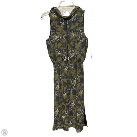 Dress Casual Midi By Evereve In Floral Print, Size: Xs