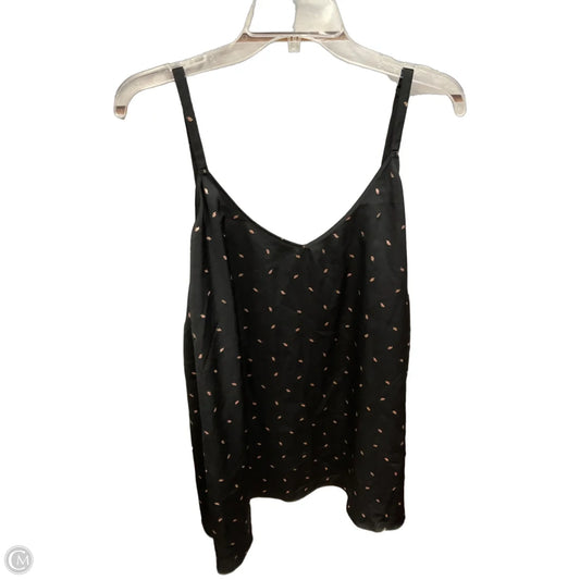 Top Sleeveless By Torrid In Black & Pink, Size: 4x