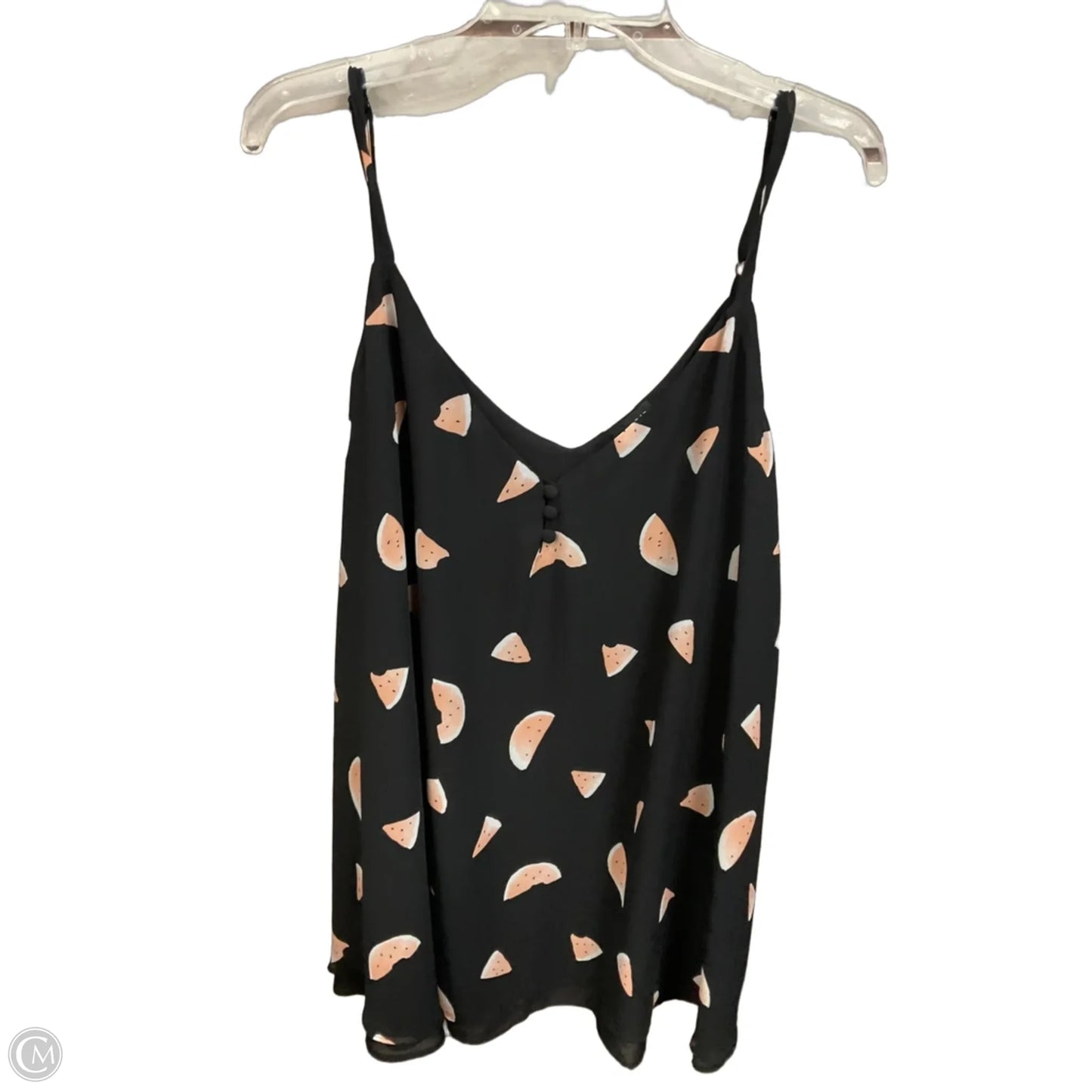 Top Sleeveless By Torrid In Black & Pink, Size: 4x