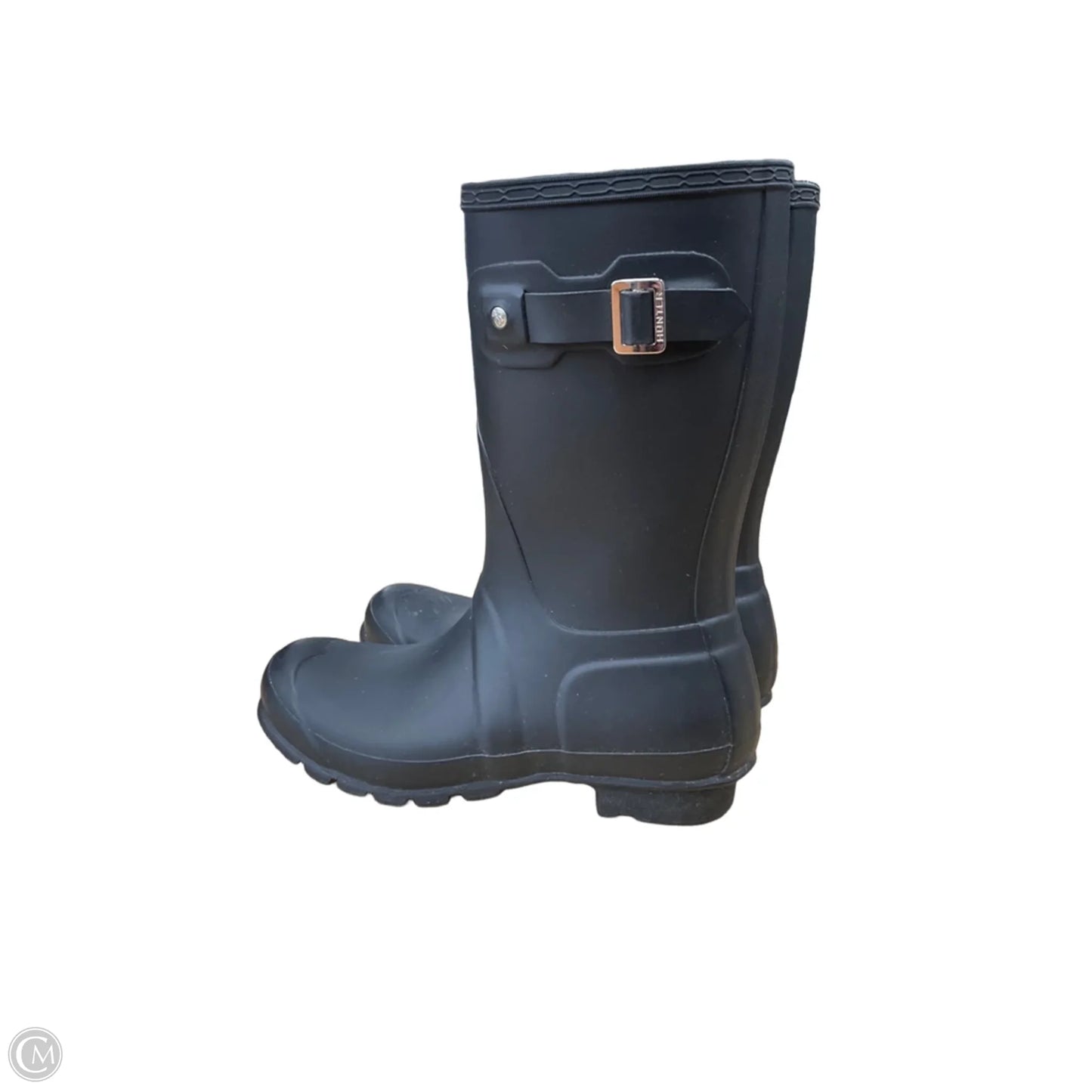 Boots Rain By Hunter In Black, Size: 8