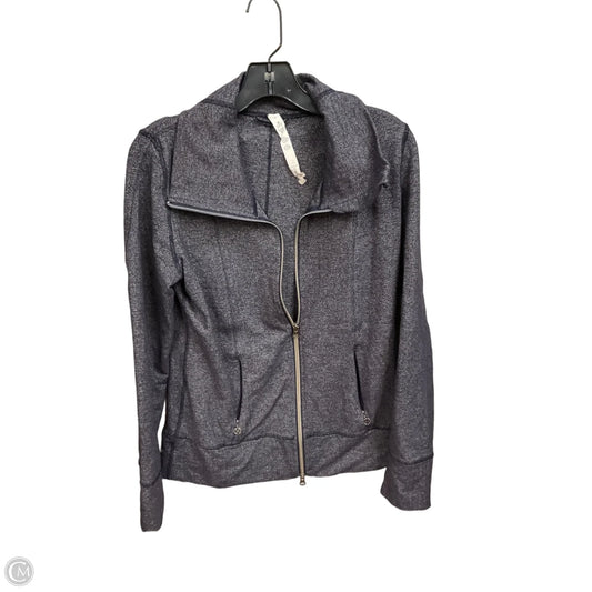 Athletic Jacket By Lululemon In Navy, Size: M