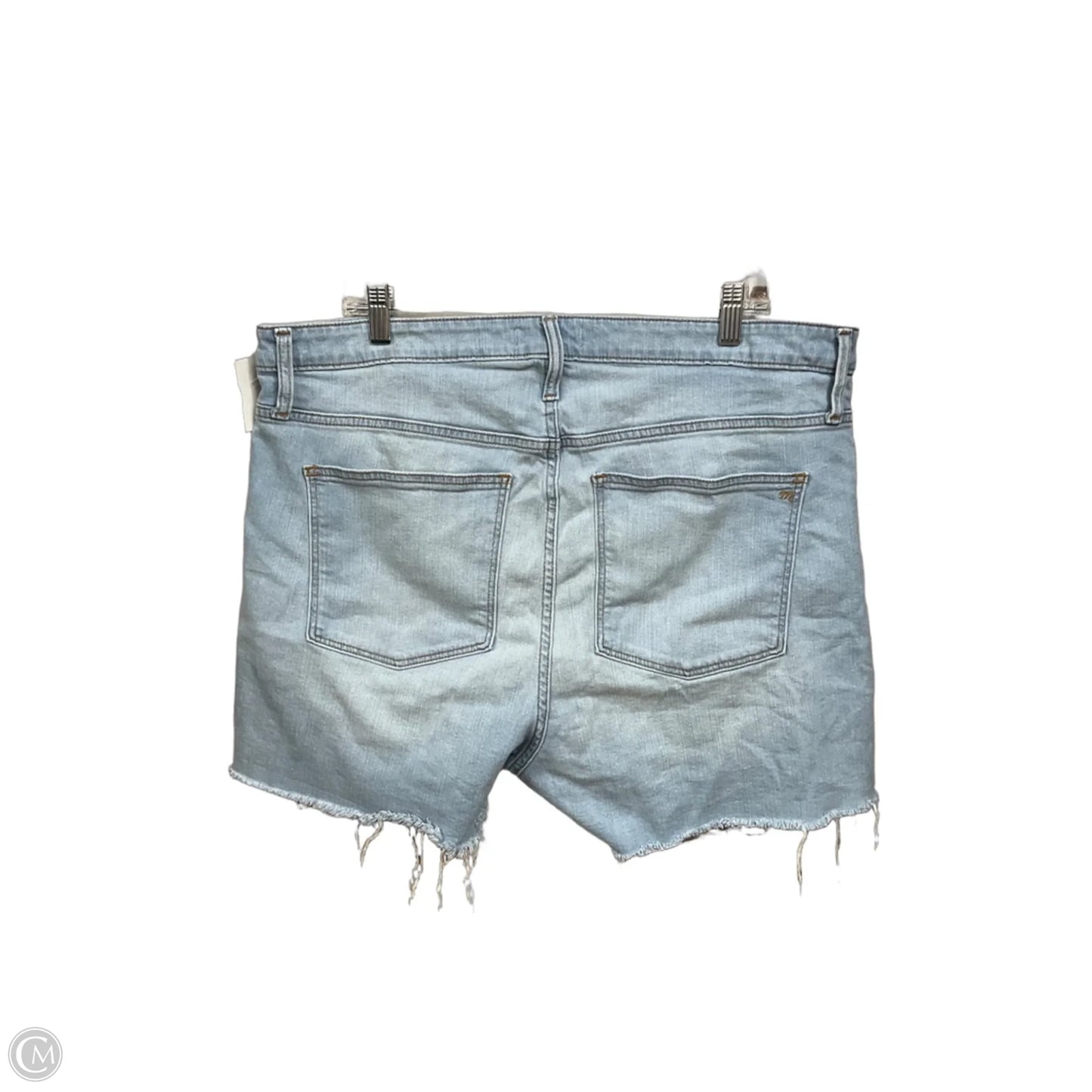 Shorts By Madewell In Blue Denim, Size: 16