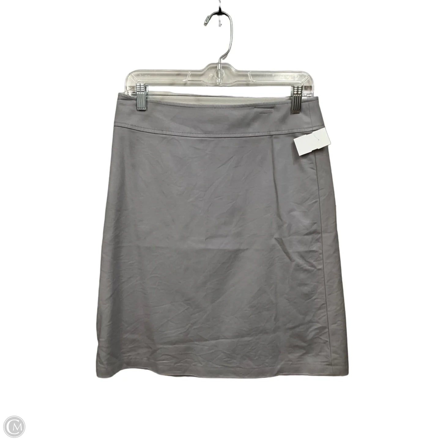 Skirt Midi By Banana Republic In Grey, Size: 8