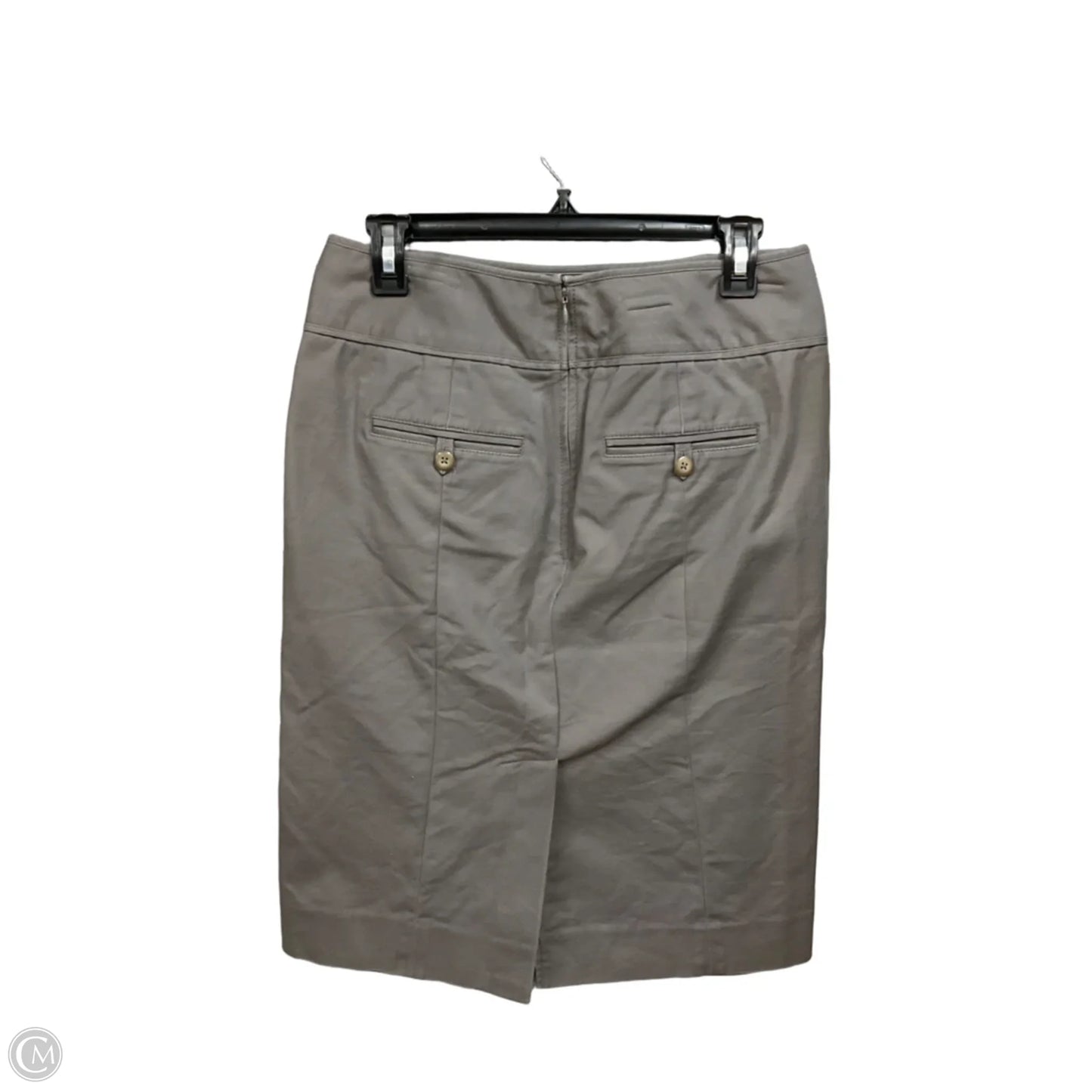 Skirt Midi By Gap In Grey, Size: 8