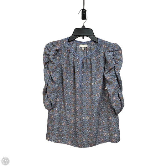 Top Short Sleeve By Max Studio In Floral Print, Size: Xs