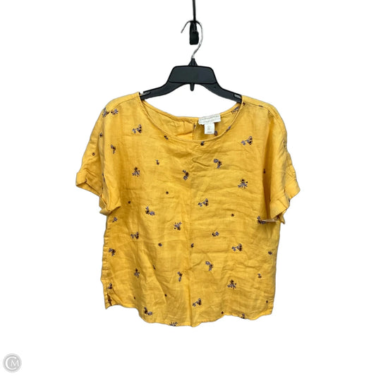 Top Short Sleeve By Cynthia Rowley In Floral Print, Size: S