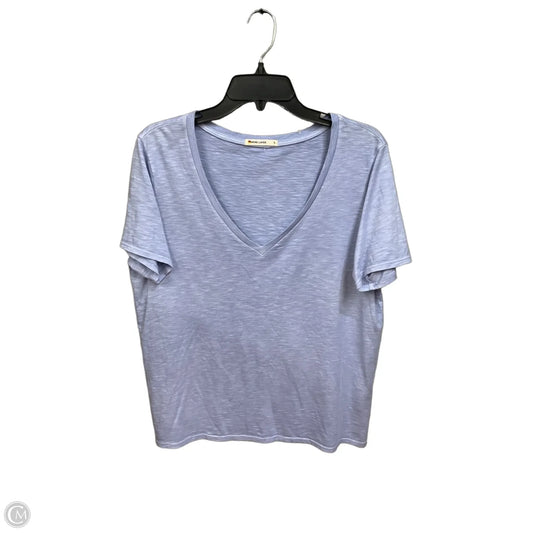 Top Short Sleeve Basic By Marine Layer In Blue, Size: S