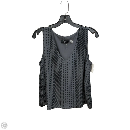 Top Sleeveless By Tahari In Polkadot Pattern, Size: M