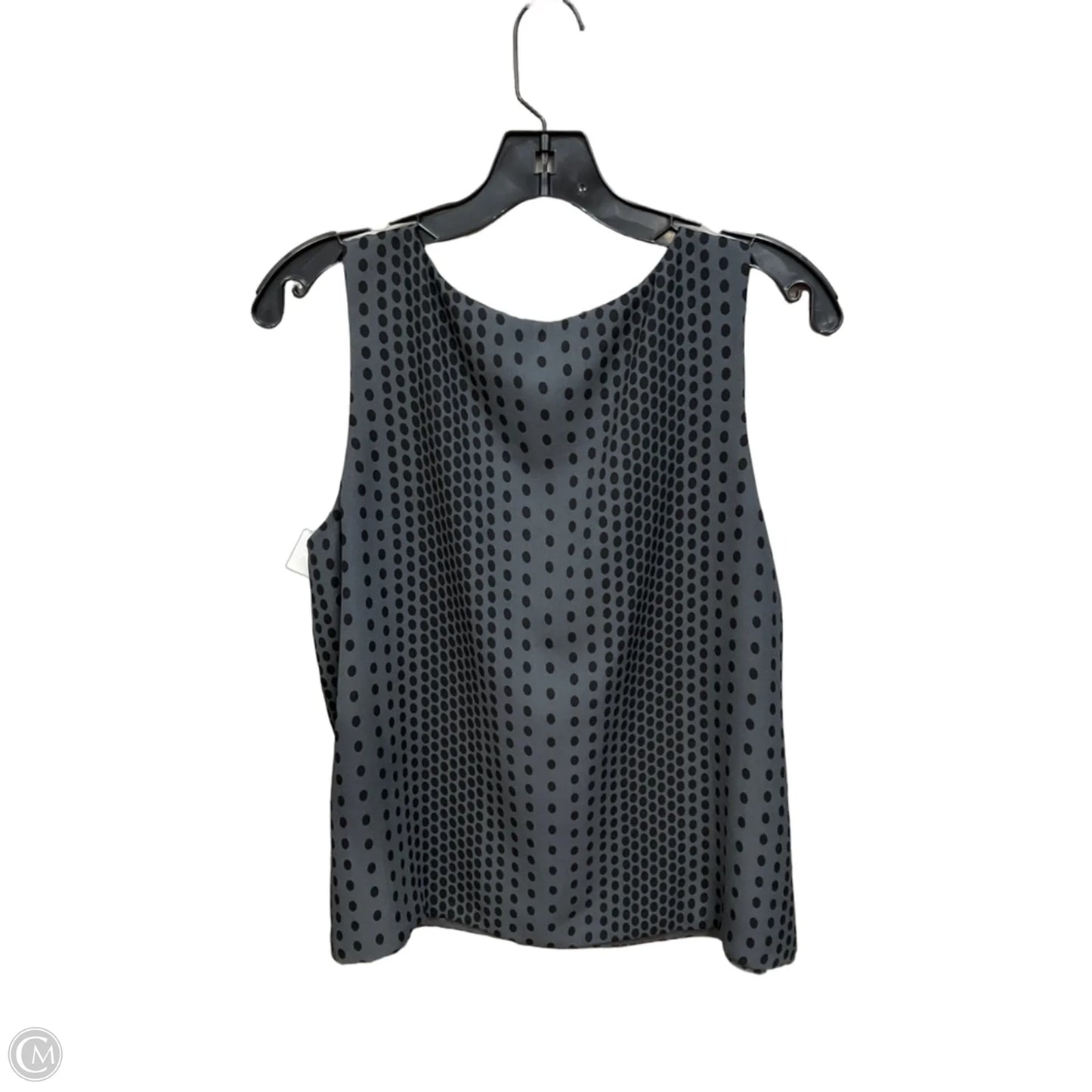 Top Sleeveless By Tahari In Polkadot Pattern, Size: M