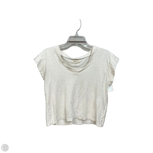 Top Sleeveless Basic By Madewell In Ivory, Size: S