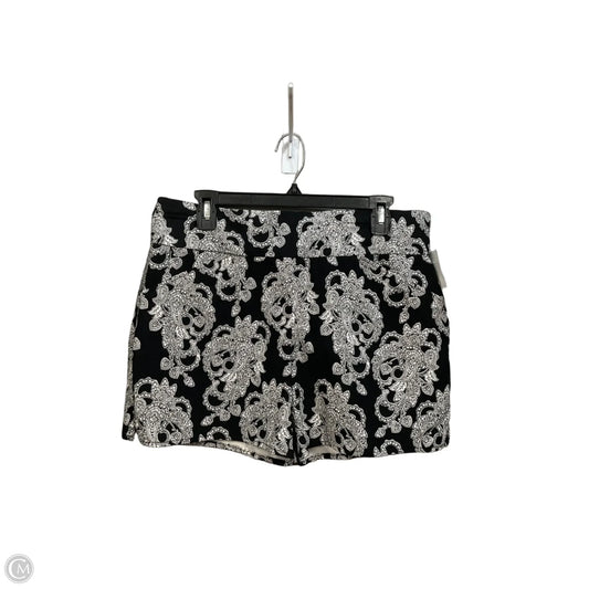 Shorts By Inc In Black & White, Size: 12