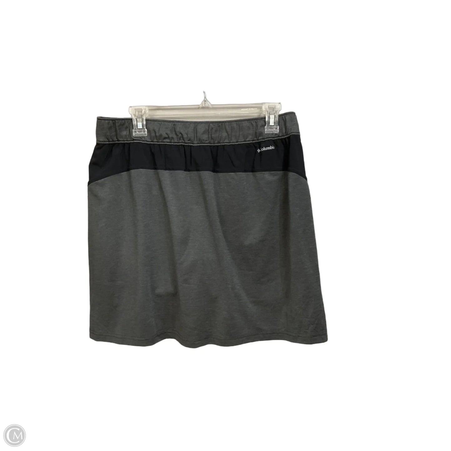 Athletic Skort By Columbia In Grey, Size: L
