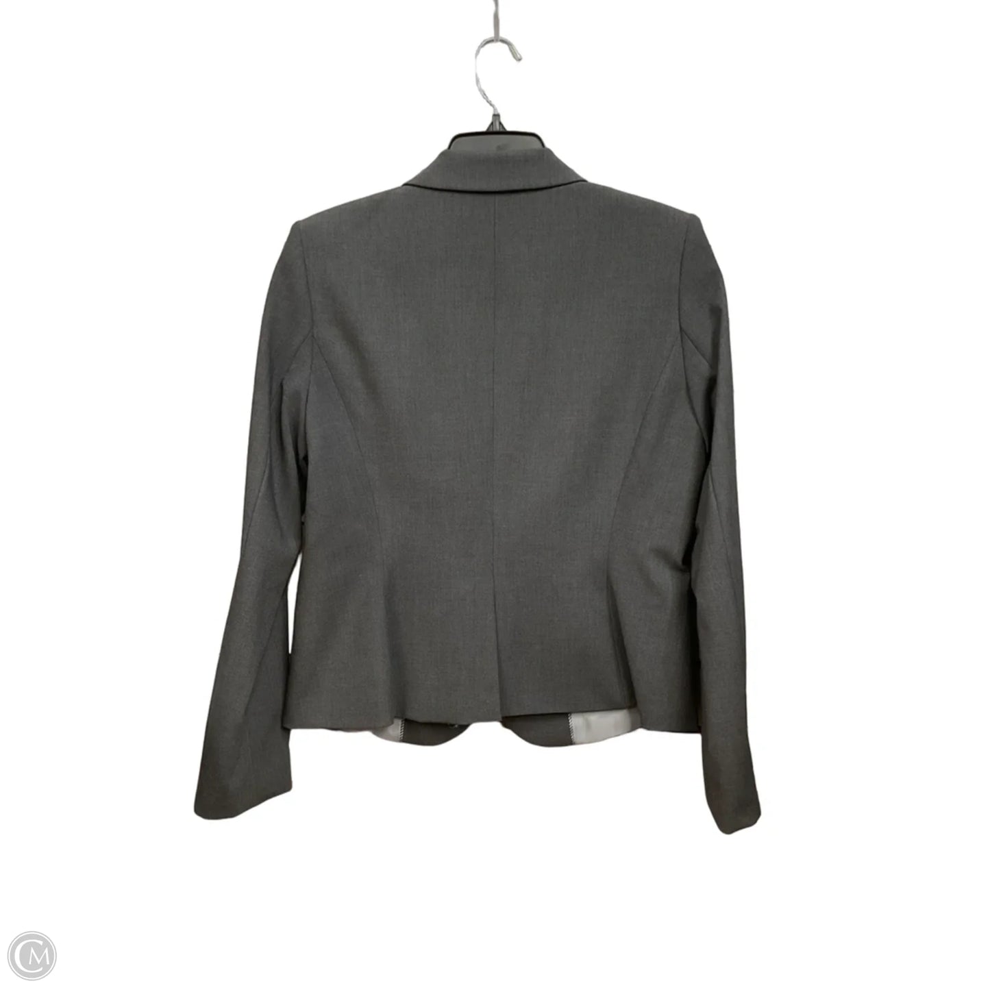 Blazer By Calvin Klein In Grey, Size: M