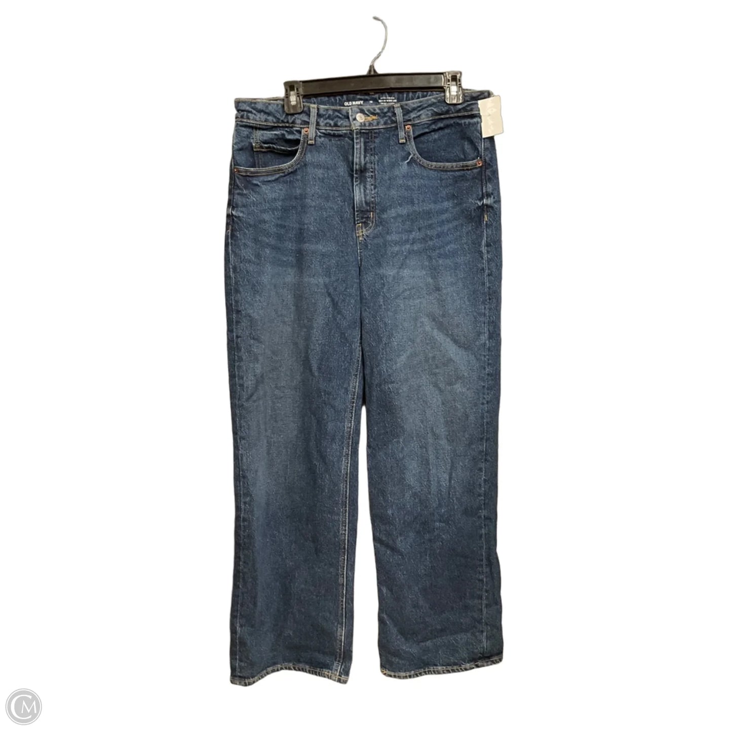 Jeans Wide Leg By Old Navy In Blue Denim, Size: 12