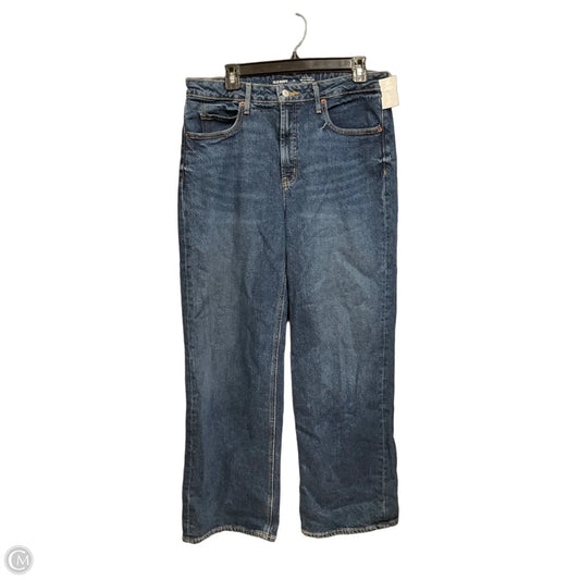 Jeans Wide Leg By Old Navy In Blue Denim, Size: 12