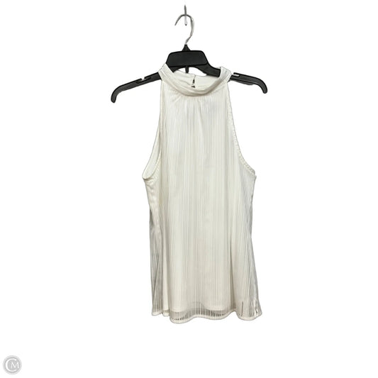 Top Sleeveless By White House Black Market In White, Size: L