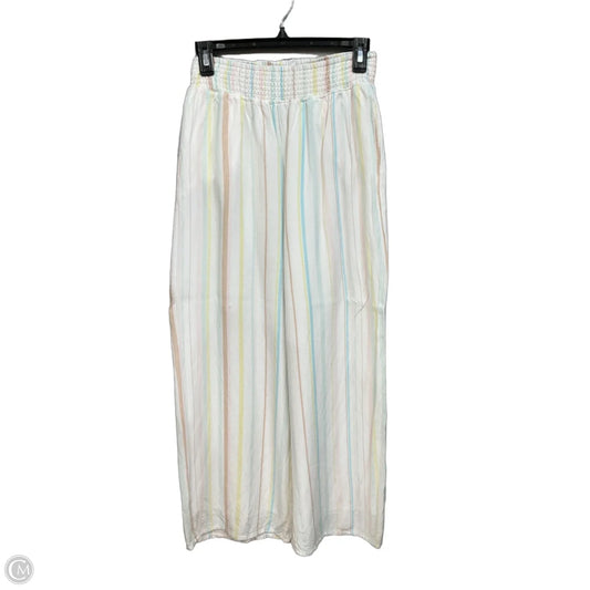 Pants Linen By Alya In Striped Pattern, Size: 8