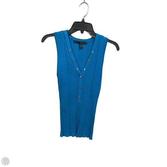 Top Sleeveless By White House Black Market In Blue, Size: M